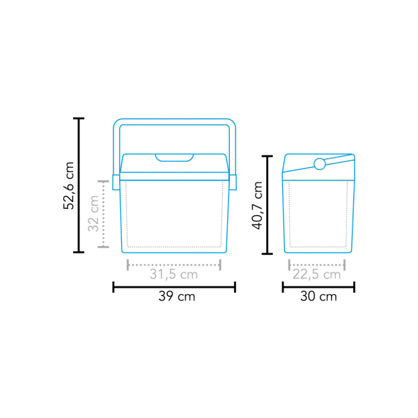 Mestic Koelbox Thermo Elektrisch