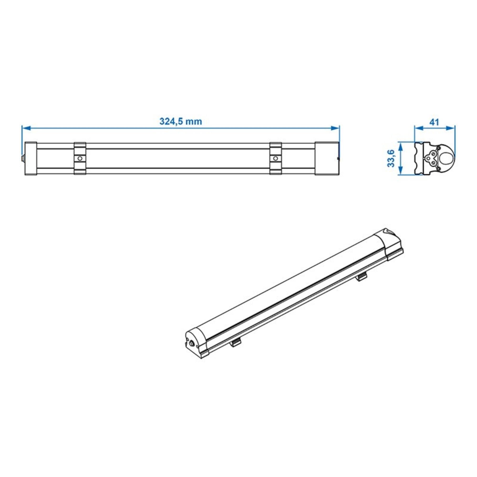 Proplus Lichtlijn 42-Leds 12V 200 Lm 320X33X33 Mm Proplus Lichtlijn 42-Leds 12V 200 Lm 320X33X33 Mm