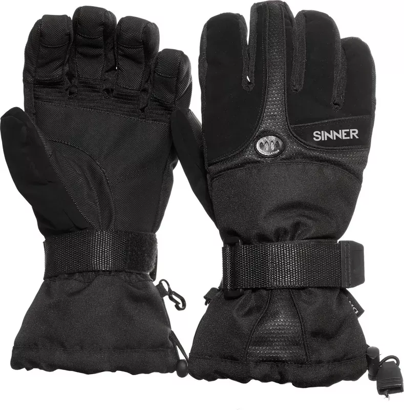 Sinner Everest Glove Heren Black Maat 8,5