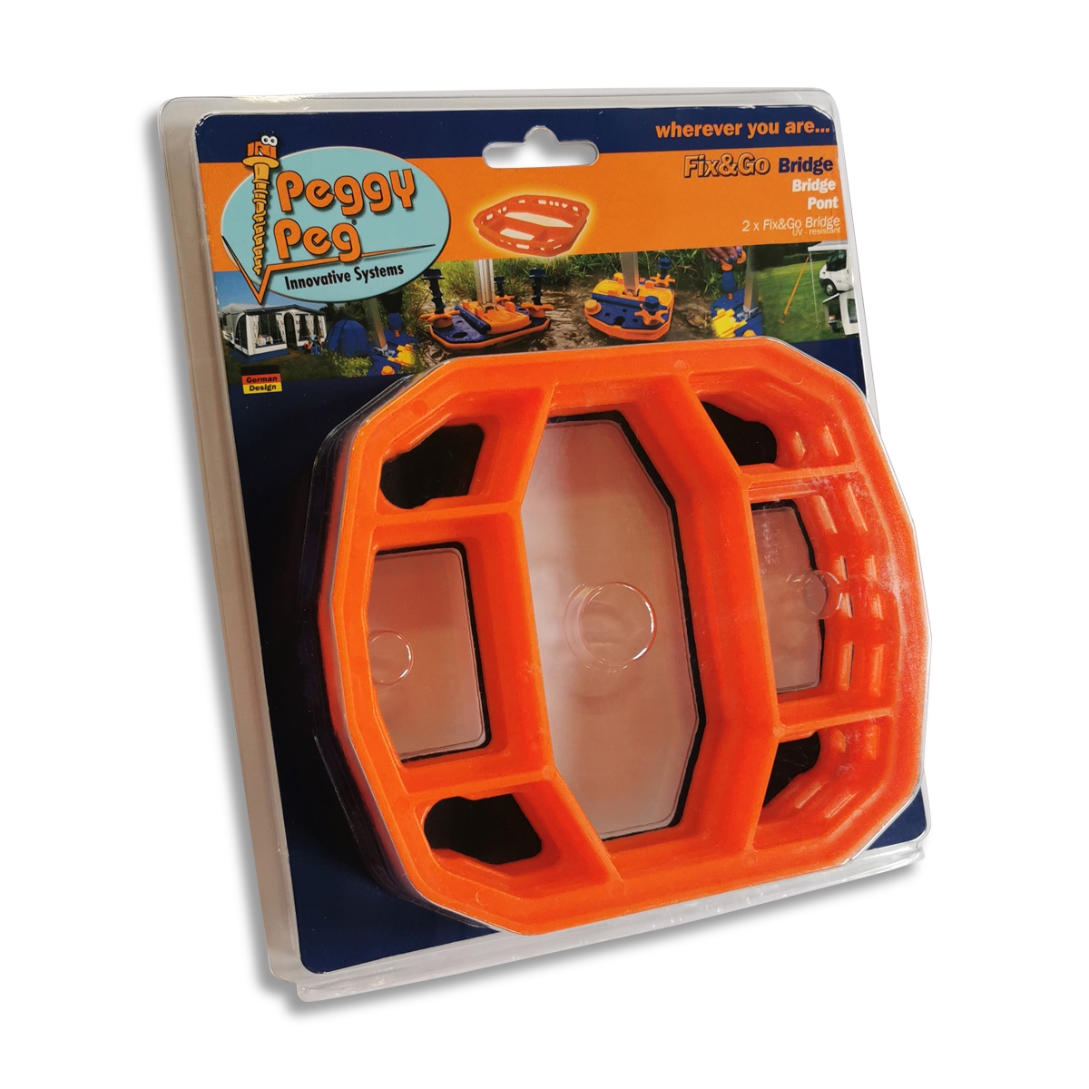 PeggyPeg Fix & Go Bridge 2St