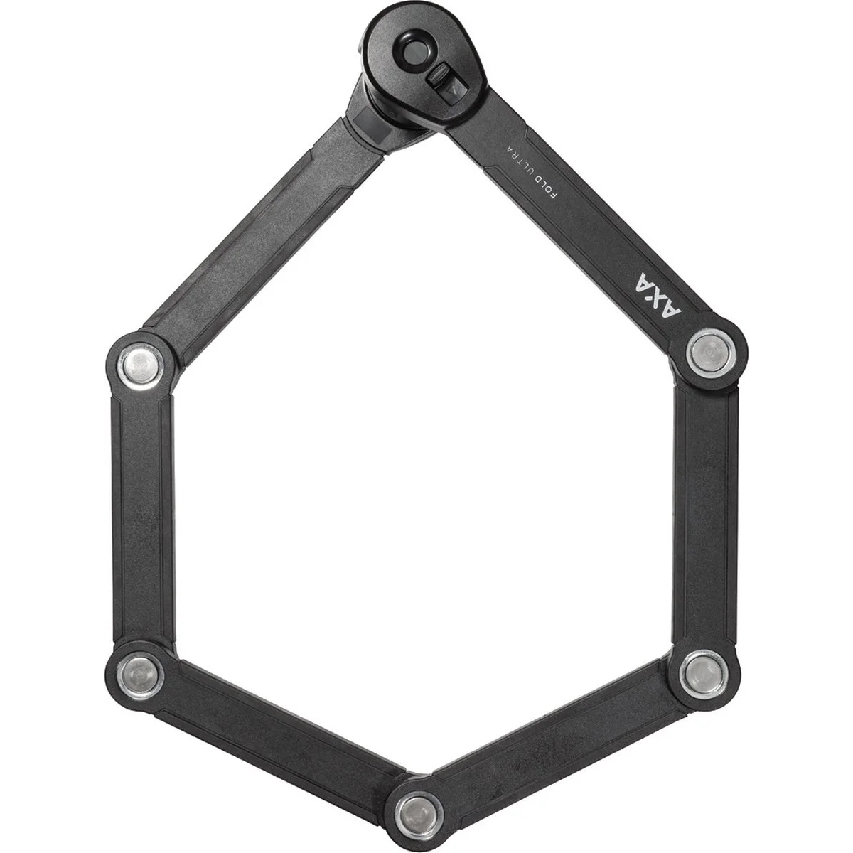Axa Slot Fold Ultra Zwart, Vouwslot, 90CM