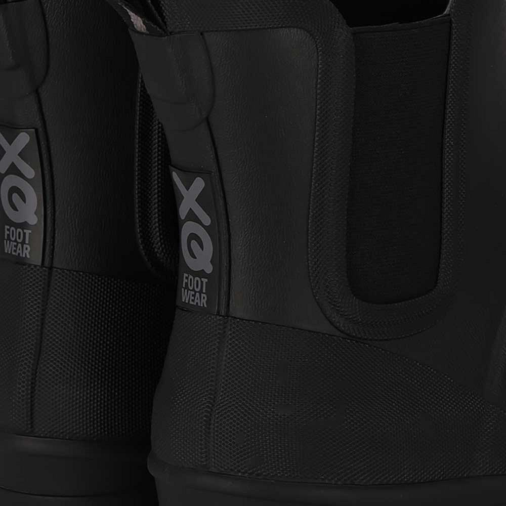 Angro XQ Men Rubber Low Rain Boots - Black - 43
