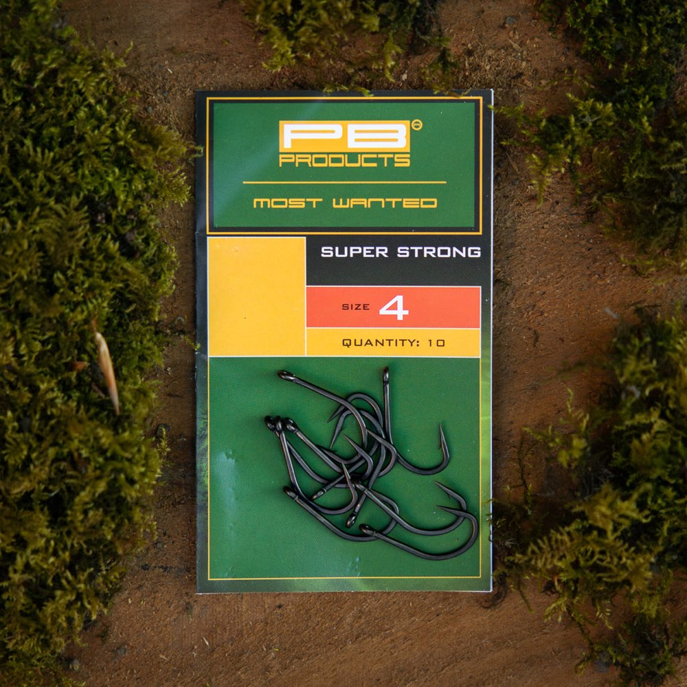 PB Products Super Strong Hook Dbf Size 4 10Pcs