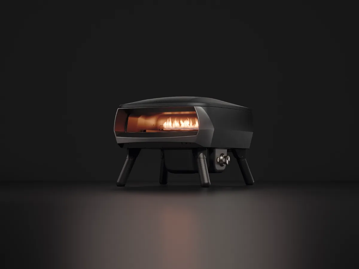 Piccolo Rotante Pizza Oven 13" Mat Zwart
