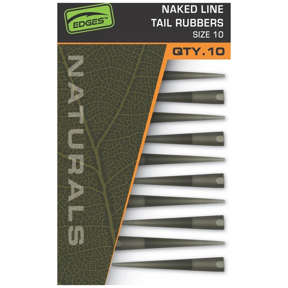 Fox Naturals Naked Line Tail Rubbers Size 10