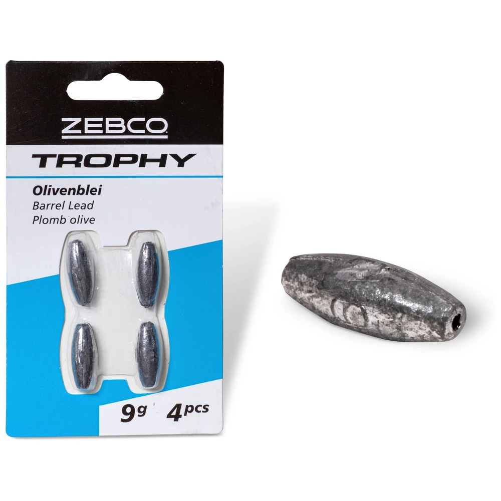 Zebco Trophy Barrel Lead 6Gr 6St