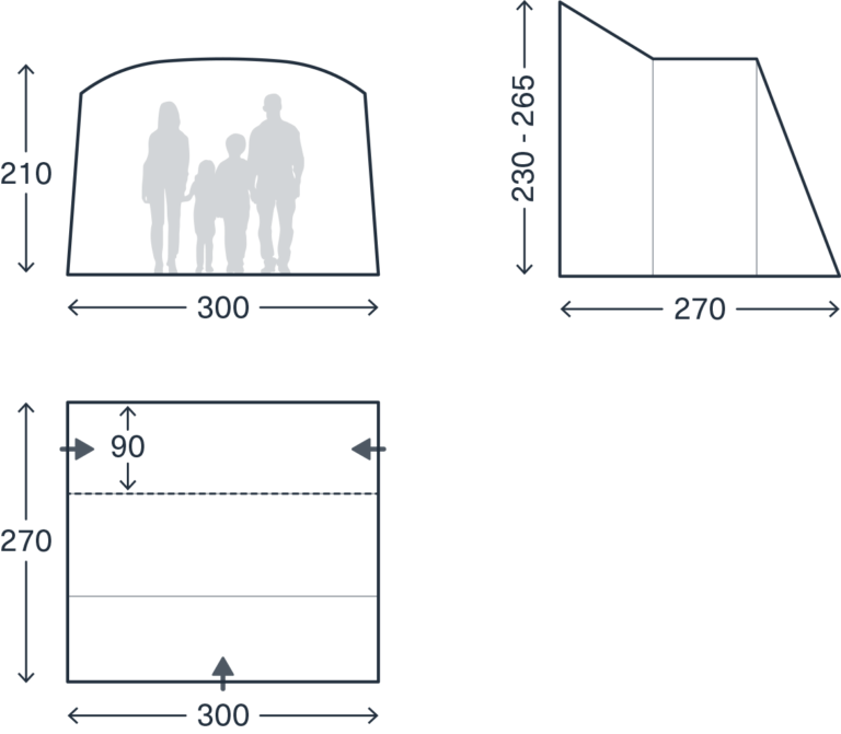 Kampa Waypoint Mid Drive-Away
