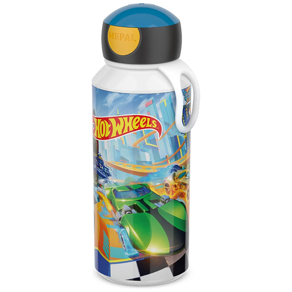 Mepal Drinkfles Pop-UP Campus 400 ML - Hot Wheels