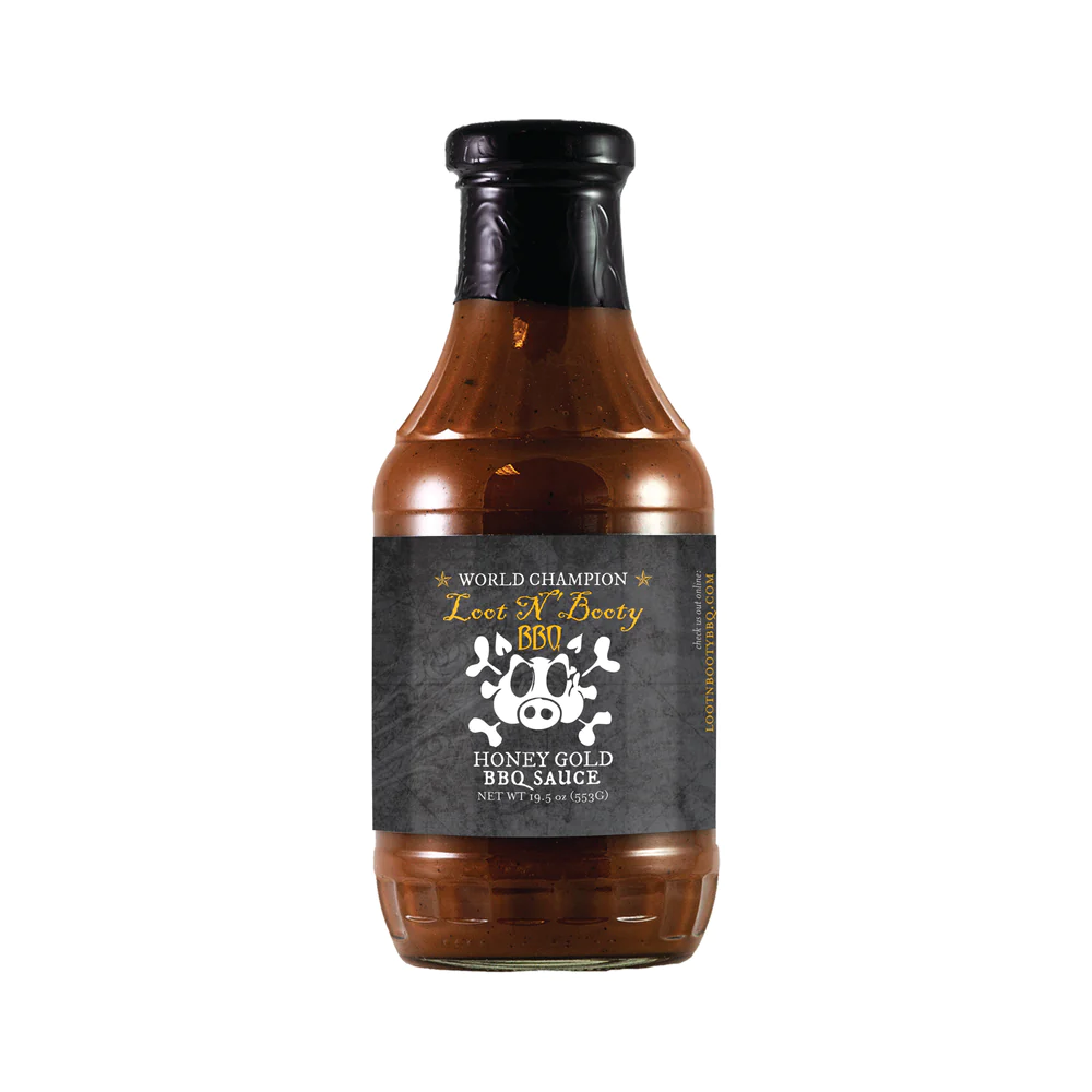 Loot n' Booty Honey Gold Bbq Sauce 553Gr