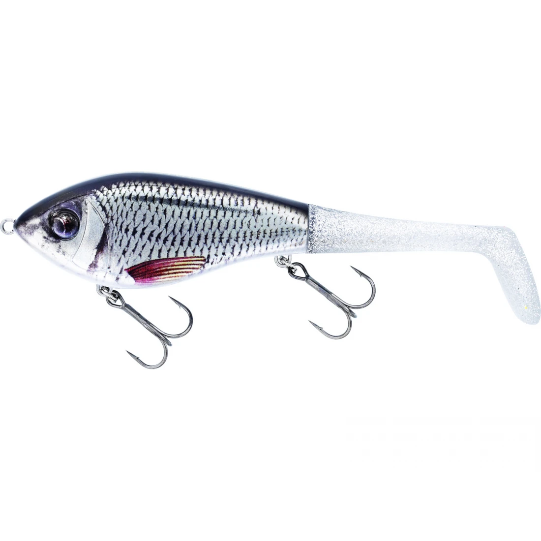 Westin Swim Tail 12Cm 62G Suspending Real Roach 1 Body 2 Tails