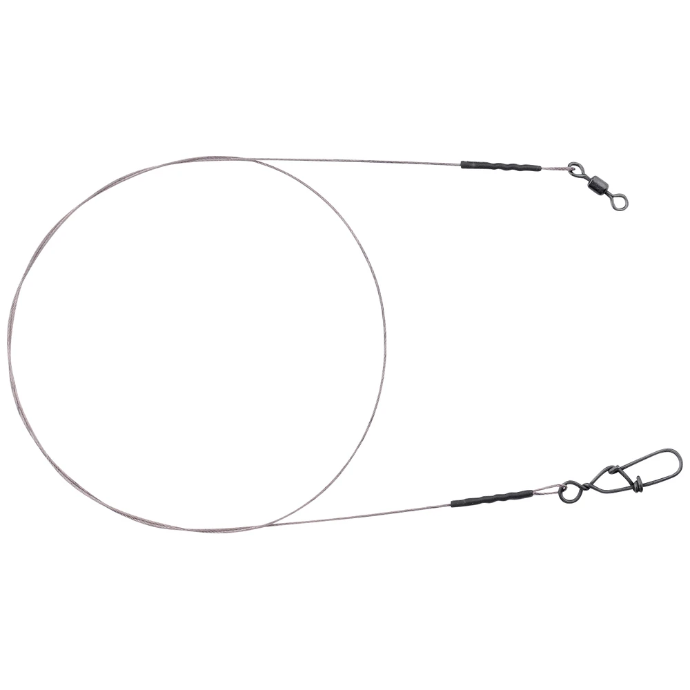 Spro Matte Black Leader 7X7W 22Lb 40Cm