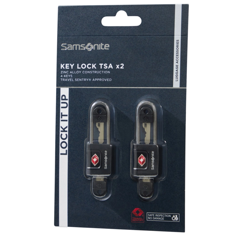 Samsonite Ta Revolution Key Lock Tsa X2 - Black