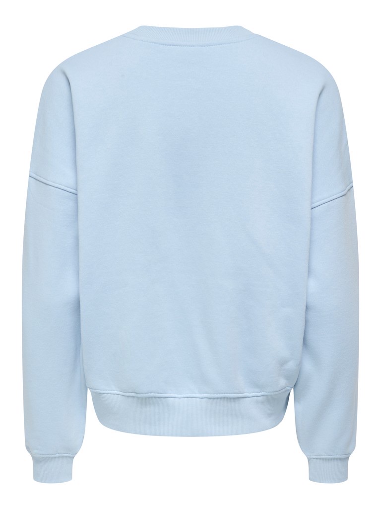 JDY Mesa L/S O-Nk Emb Sweat Dames