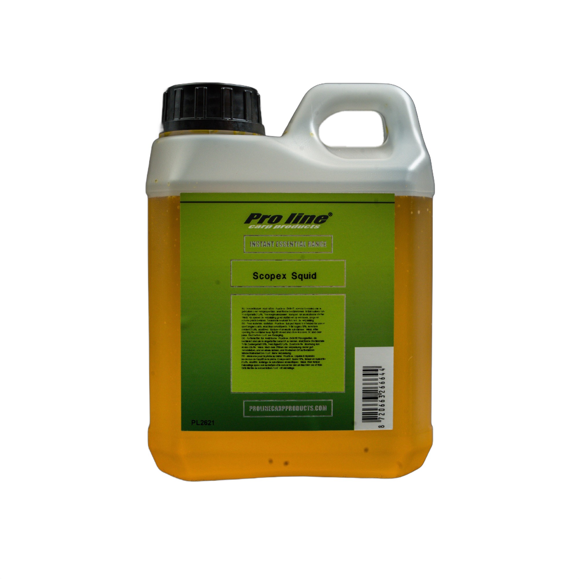 Pro Line Proline Bait Soak Syrup Scopex Squid 1000ml