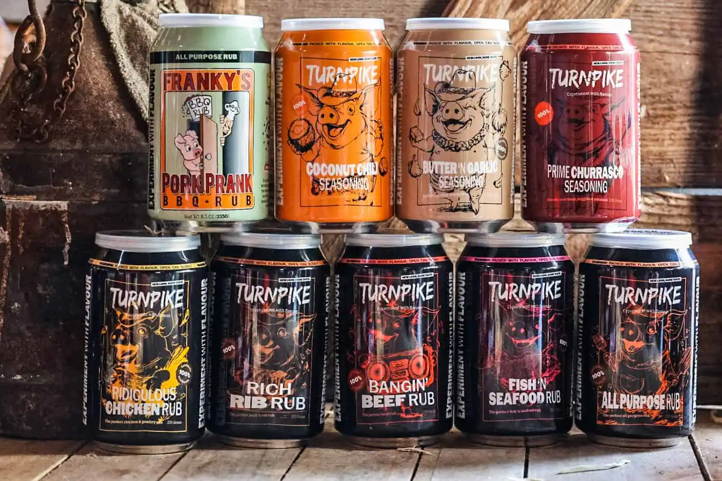 Turnpike Franky's Pork Prank Rub 235 Gr