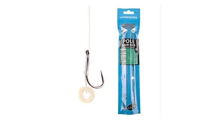 Cresta Pole Hair Rigs 0.16Line Haak14