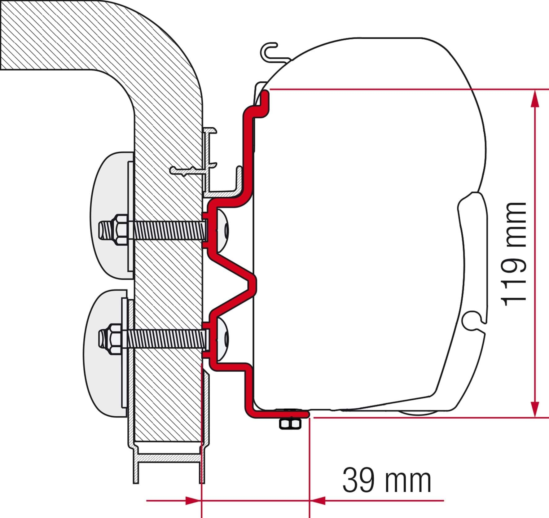 Fiamma Kit Hymercamp 350 Cm