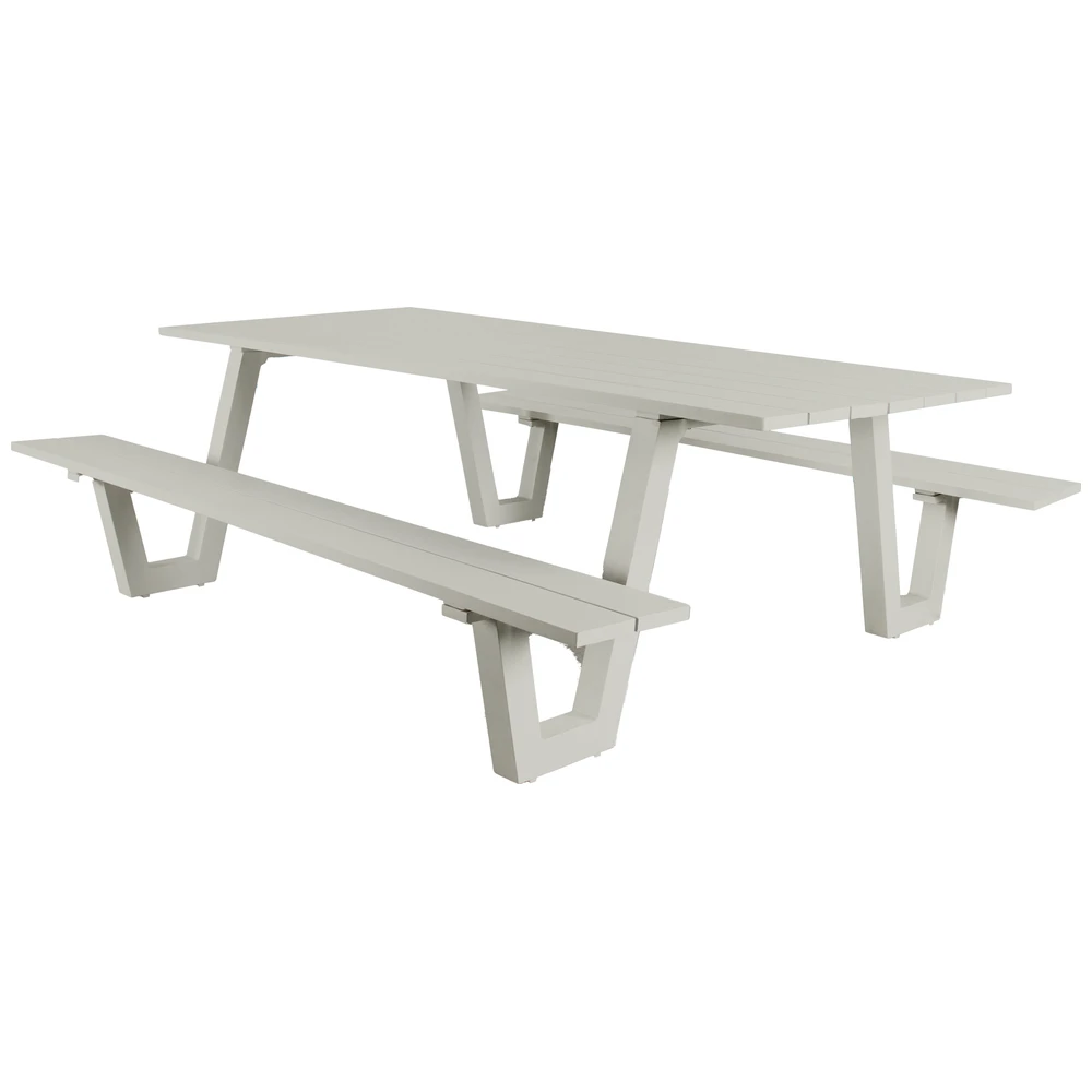 SenS-Line London Alu Picknickbank 180 Cm Taupe