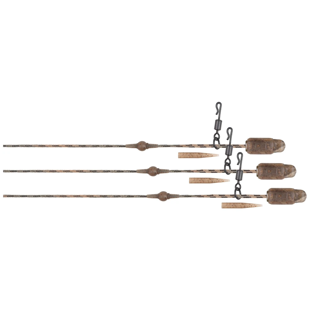 Fox Edges Camo Heli-Clip Rigs 40Lb Submerge
