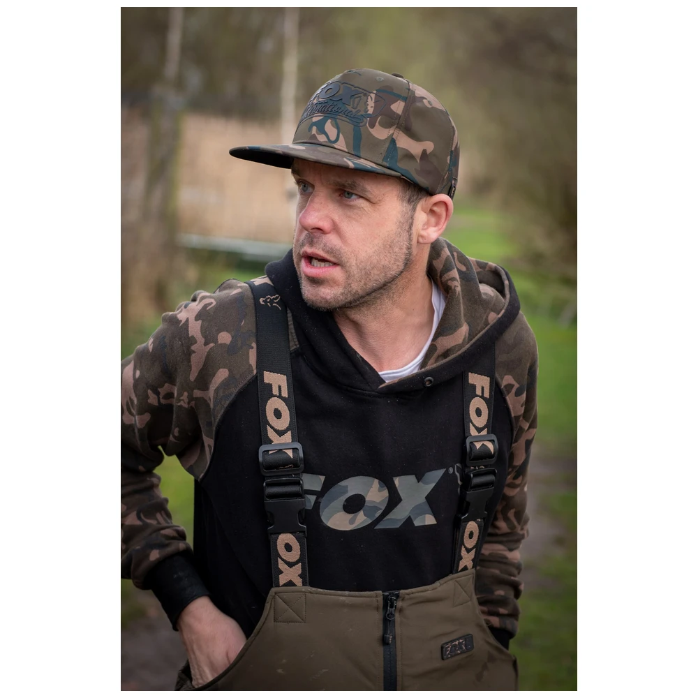 Fox Flat Peak Snapback Hat Camo