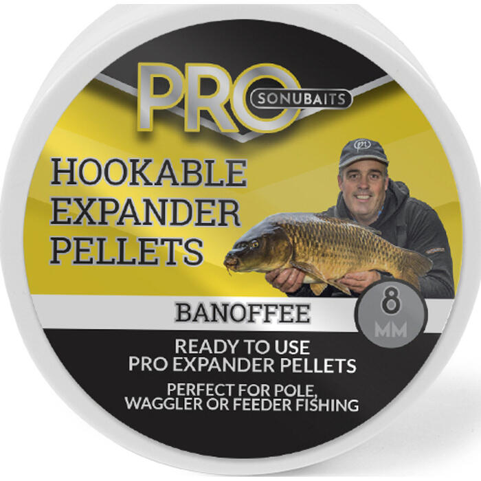 Sonubaits Hookable Expander Pellets Banoffee 6Mm