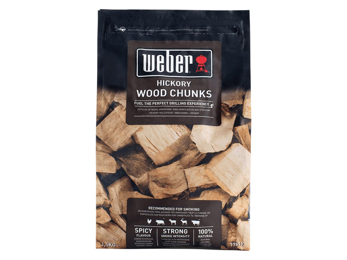 Weber Houtblokjes 1,5 KG, Hickory