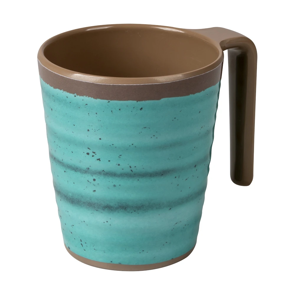 Bo-Camp Mok Halo L 4St Melamine Aqua