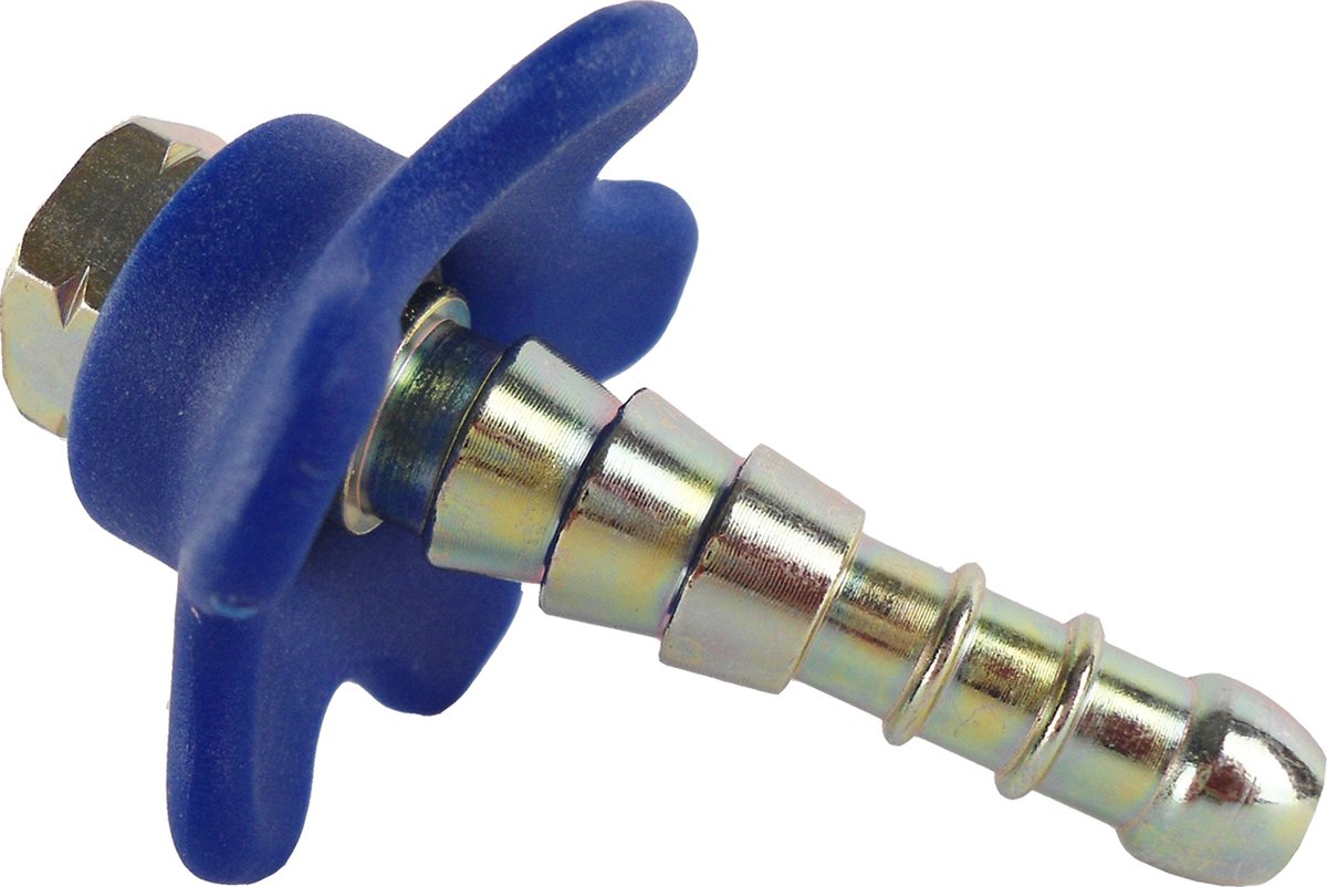 Cadac slangpilaar 1/4 LH met handwiel