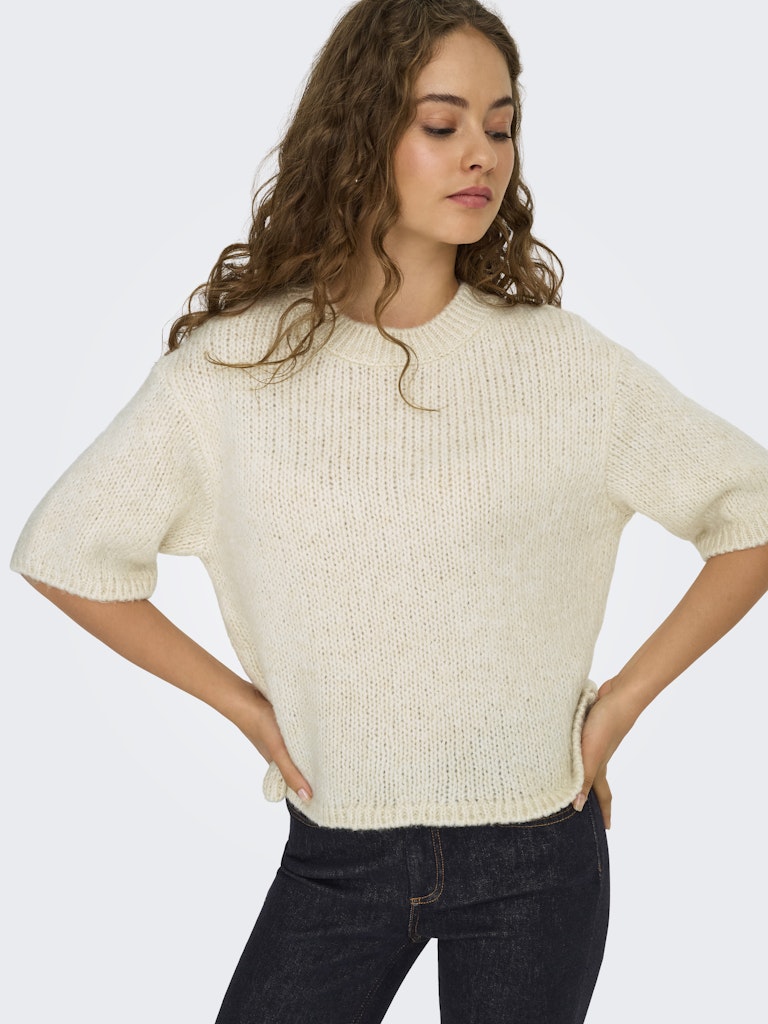 Jacqueline DE Yong Linea S/S Pullover O-Neck Knt Dames