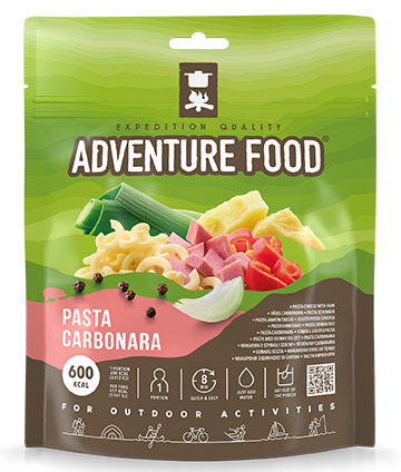 Adventure Food Pasta Carbonara