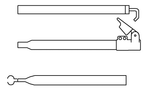 Campking Zak Extra Dakligger 28/25 Mm.170-260 Cm+Qg:Al