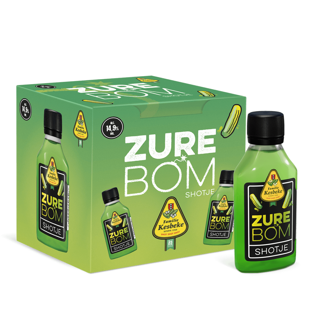 Shotje Zure Bom 20 Ml 8-Pack 14,9%