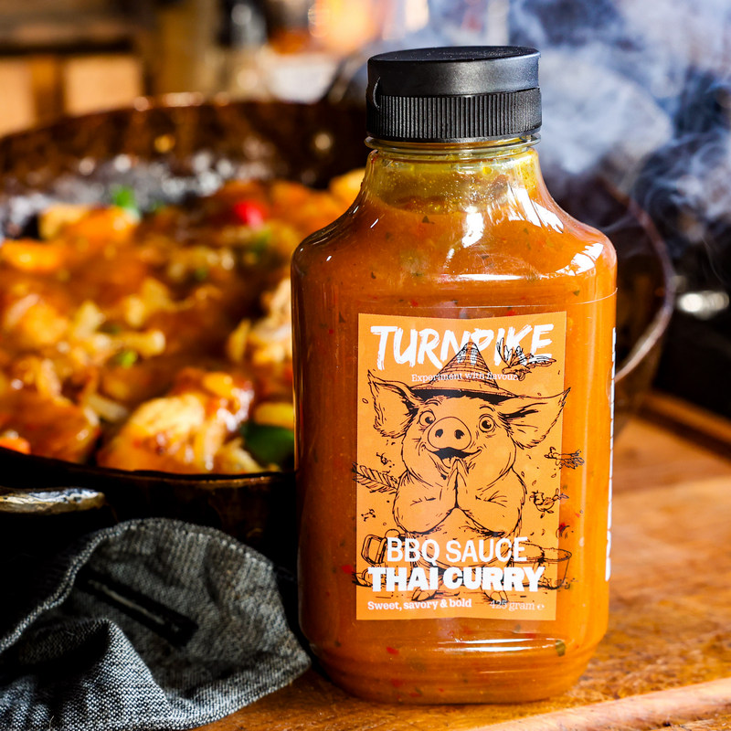 Turnpike Thai Curry BBQ Sauce 425 Gr