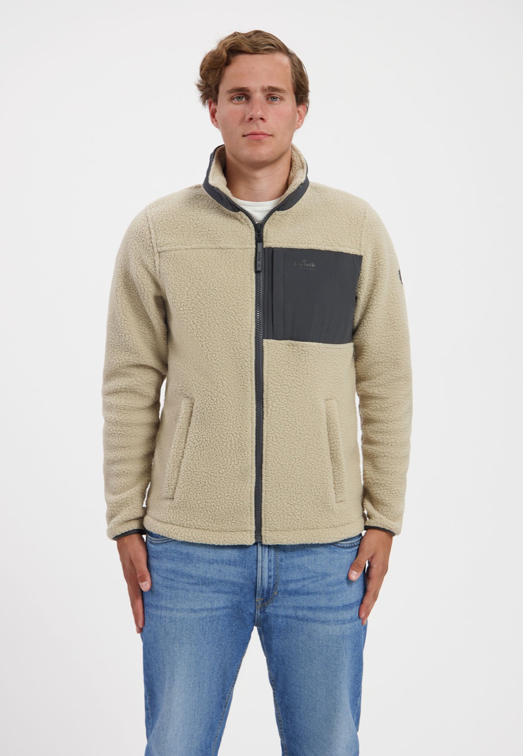Kjelvik Sherpa Fleece Jacket Keano Heren