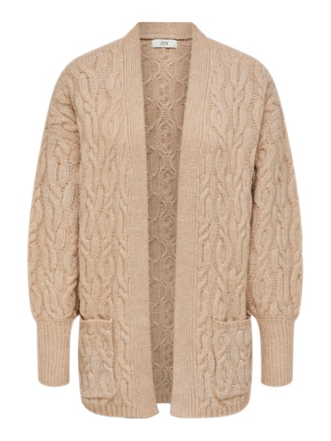 JDY BlisS/Ls Open Long Cable Cardigan Dames