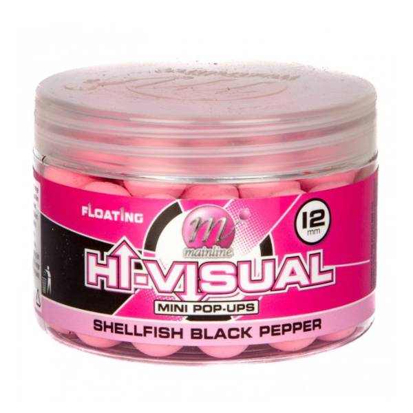 Mainline Washed Out Pink Shellfish Black Pepper 12Mm
