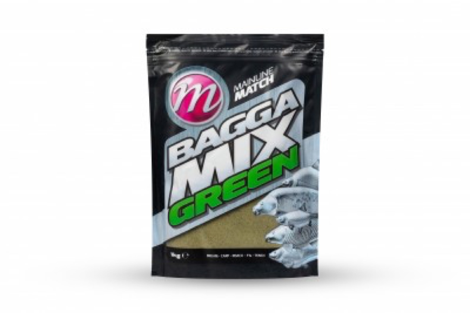 Mainline Bagga Mix Green Groundbait 1kg