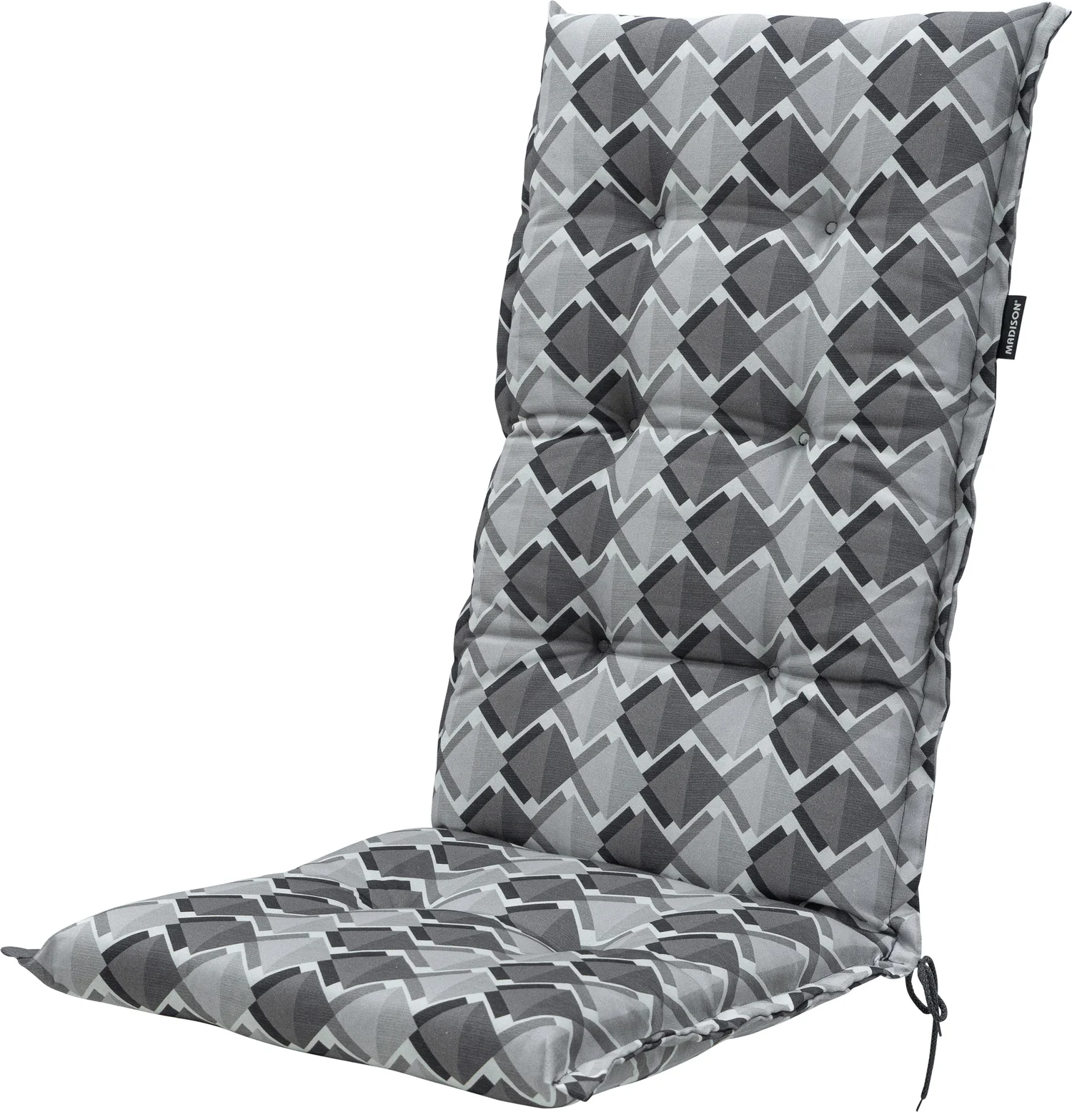 Madison Kussen Hoge Rug Ca.123X50Cm Siem Grey