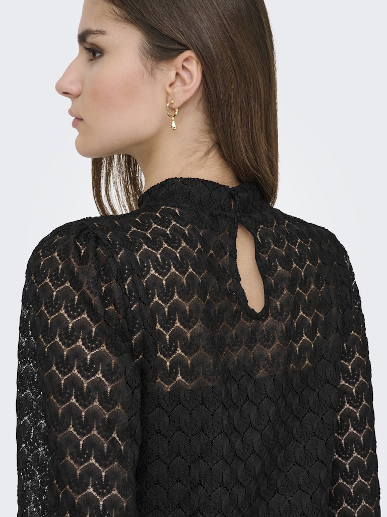 Jacqueline de Yong Avery L/S Lace Top Dames 