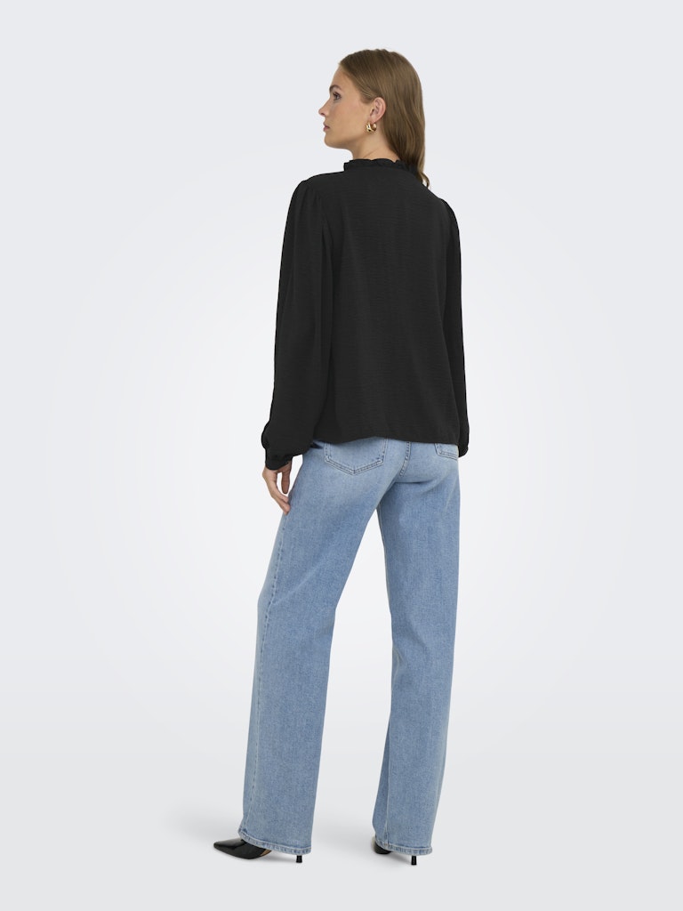 JDY Rachel Life L/S Pintuck Top Wvn Dames