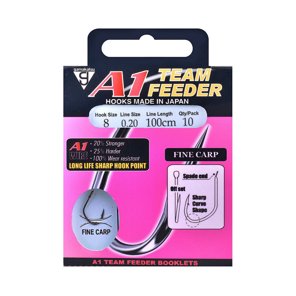 Gamakatsu A1 Team Feeder Fine Carp Size 8