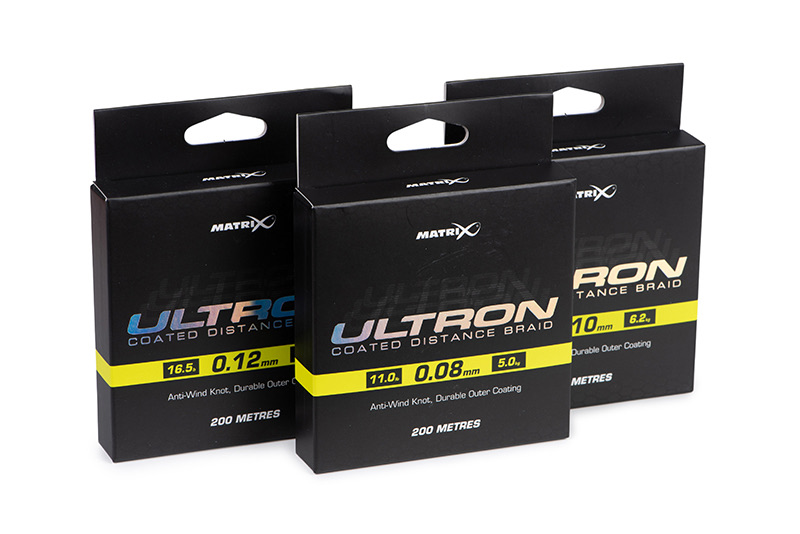 Matrix Ultron Coated Distance Braid 0.12mm 200M