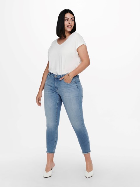Only Carmakoma Willy Reg Ank Sk Jeans