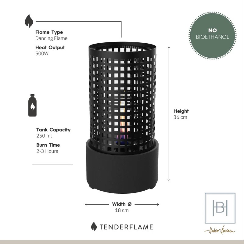 Tenderflame Camps Bay 3W Metal