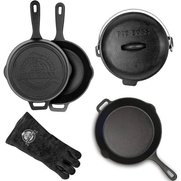 Pit Boss 6 Piece Cast Iron Starter Kit