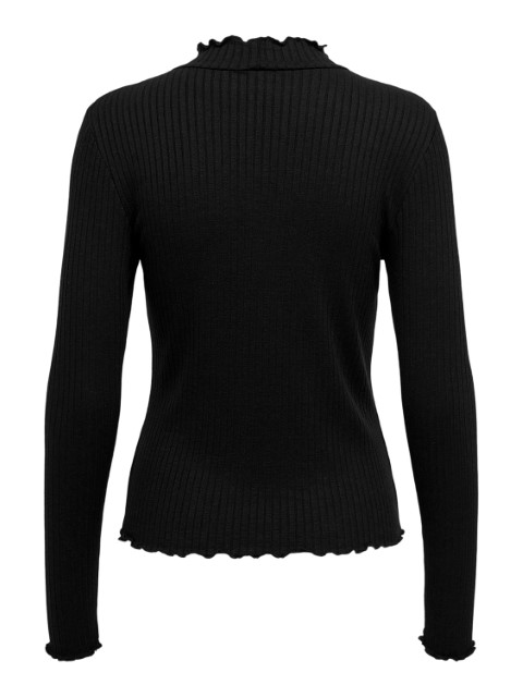 JDY Fransiska Lange Mouw Highneck Top Jrs Dames