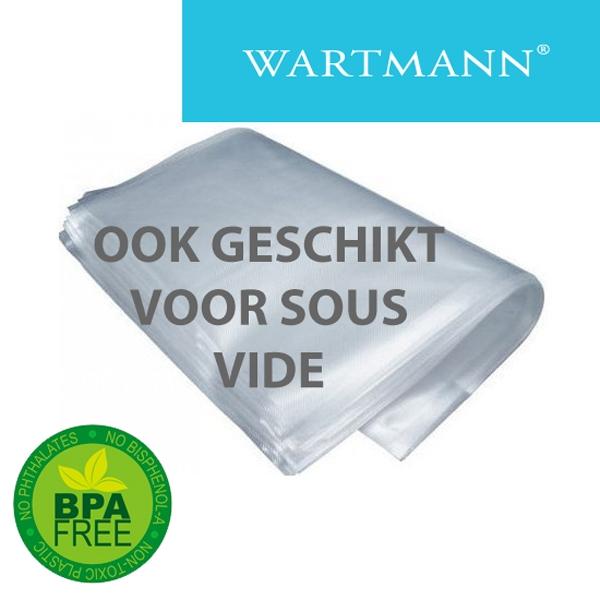 Wartmann Vacuumzakken Medium 20 x 30 Cm 50 Stuks