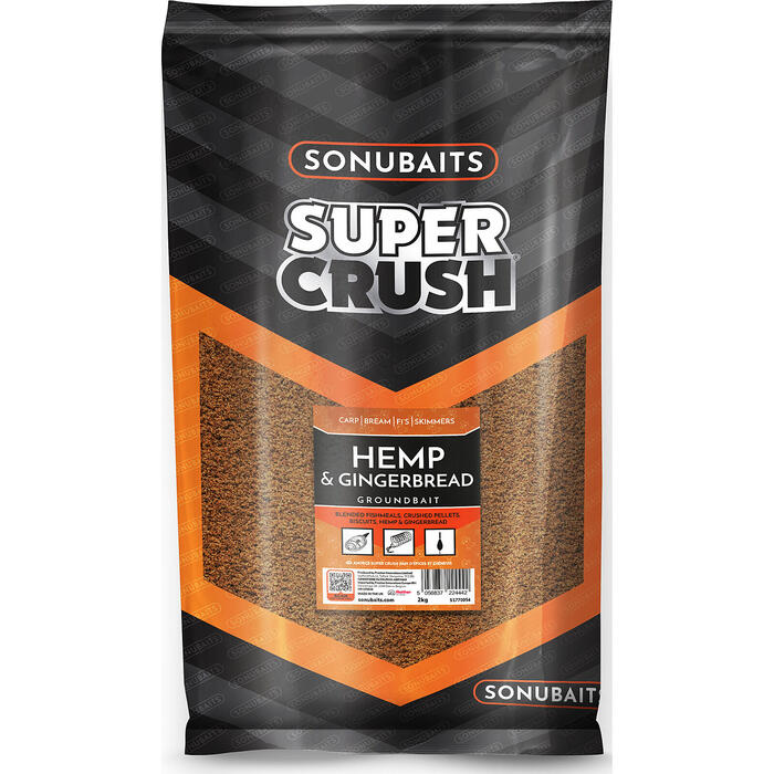 Sonubaits Supercrush Hemp & Gingerbread 2KG