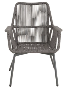Leslie Living Tuinstoel Silas Grijs