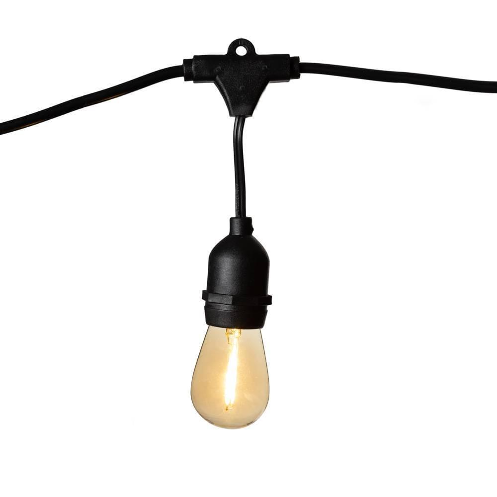 Premium Patio Lights Edison Bulbs Starter Kit